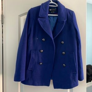 Royal Blue size small, short Pea Coat.